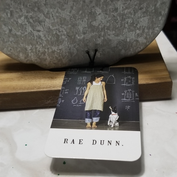 Rae Dunn galvanized Grateful fall pumpkin Decor happy Thanksgiving autumn - Picture 4 of 7